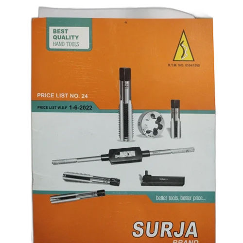 Surja Threading Tap - Material: High Speed Steel