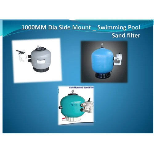 Side Mounted S 1000 Swimming Pool Sand Filter - Usage: Commercial