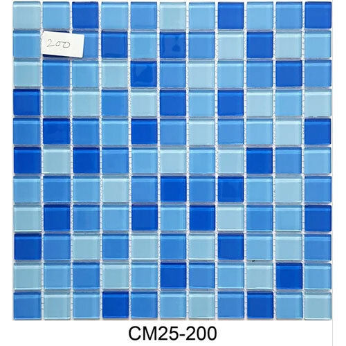 Crystal Mosaic Tile - Application: Pool