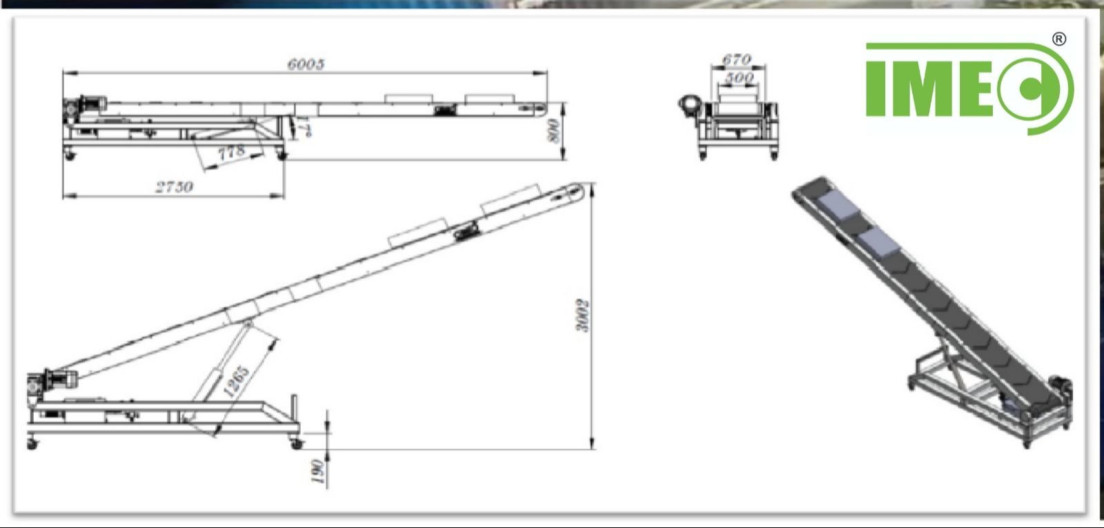 Bag Loading Conveyor - Load Capacity: 100 Kilograms (Kg)