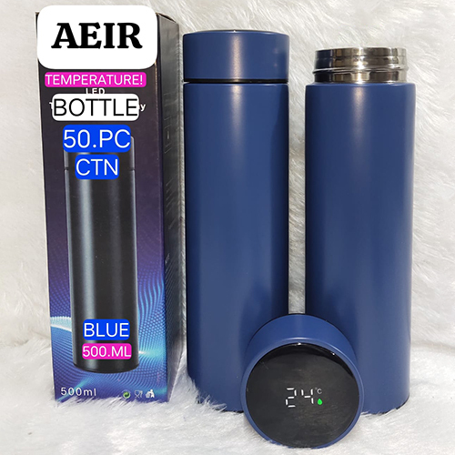 500 Ml Blue Led Temperature Bottle - Color: Different Available