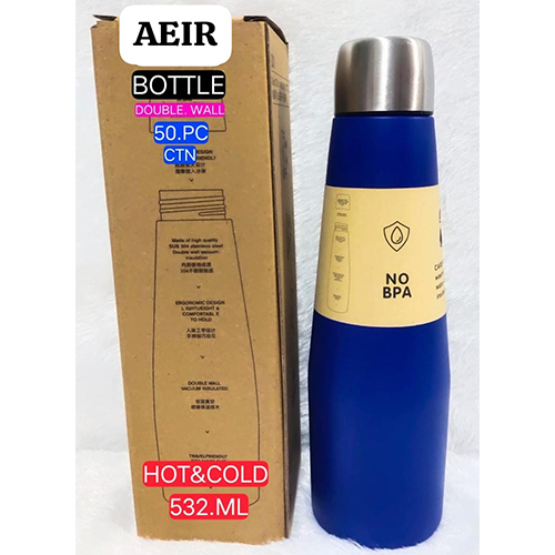 532 Ml Double Wall Hot And Cold Bottle - Color: Different Available