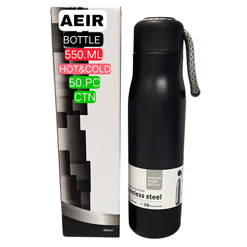 550 ML Black Hot And Cold Bottle