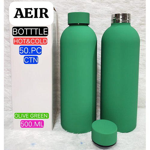 500 ML Olive Green Hot And Cold Bottle