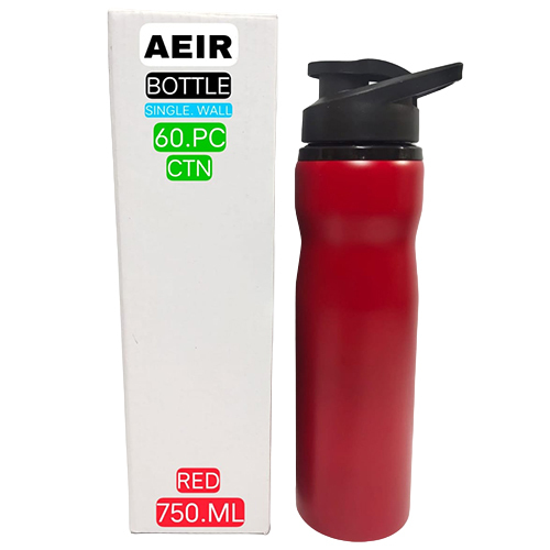 750 ML Red Single Wall Hot And Cold Bottle