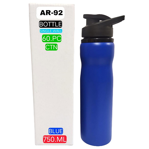750 ML Blue Single Wall Hot And Cold Bottle