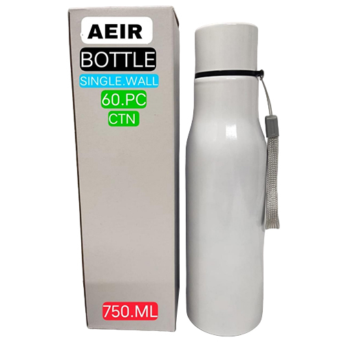 750 ML White Single Wall Hot And Cold Bottle