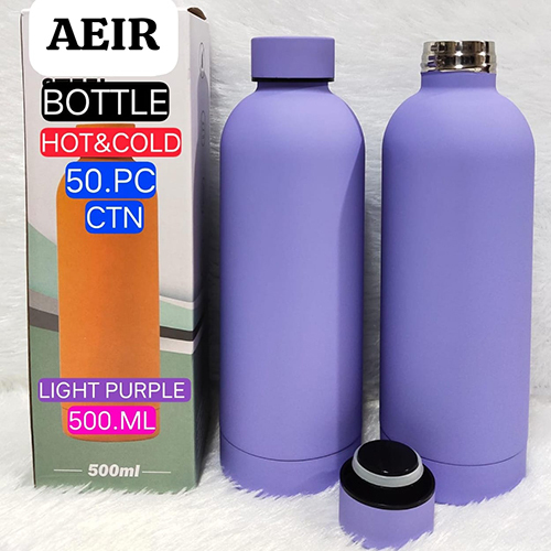 500 ML Light Purple Hot And Cold Bottle