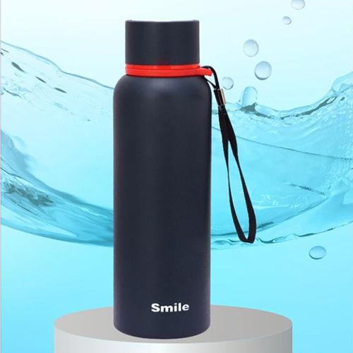 Ss304 Double Wall Insulated Bottle With Strap - Color: Different Available