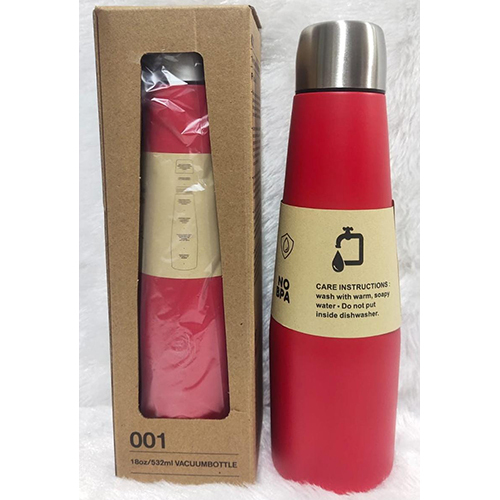 532 ML Red Vacuum Bottle