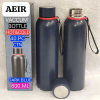 800 ML Dark Blue Hot And Cold Vacuum Bottle