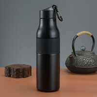 Black Vacuum Bottle