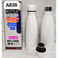 350 ML White Double Wall Hot And Cool Vacuum Bottle