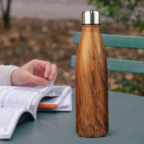 Bamboo Vacuum Bottle - Color: Different Available