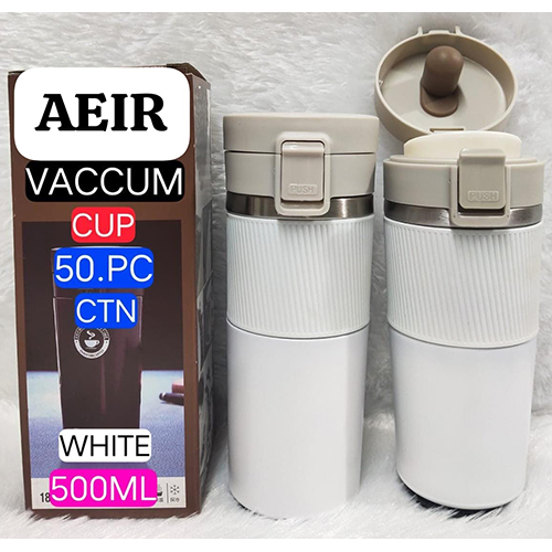 500 Ml White Vacuum Cup - Color: Different Available