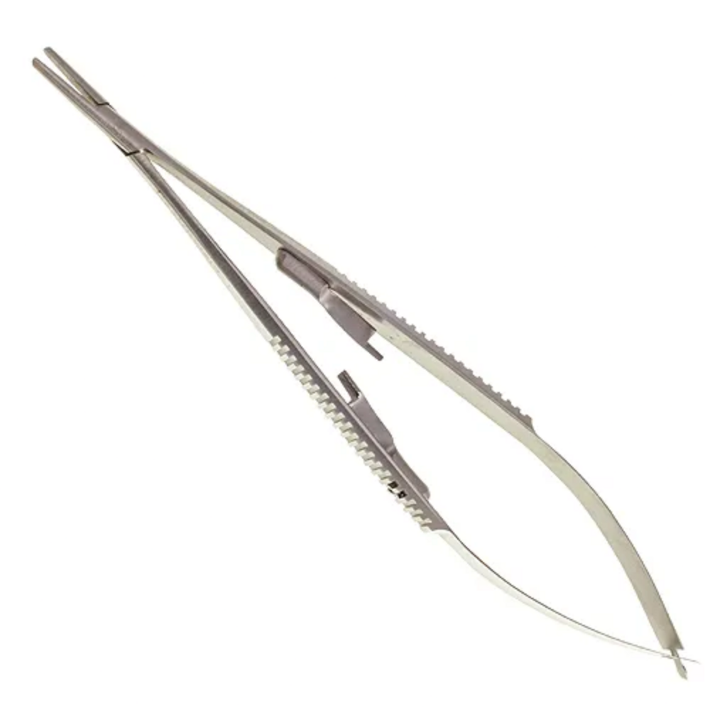Spring Action Type Scissor Forceps Needle Holder