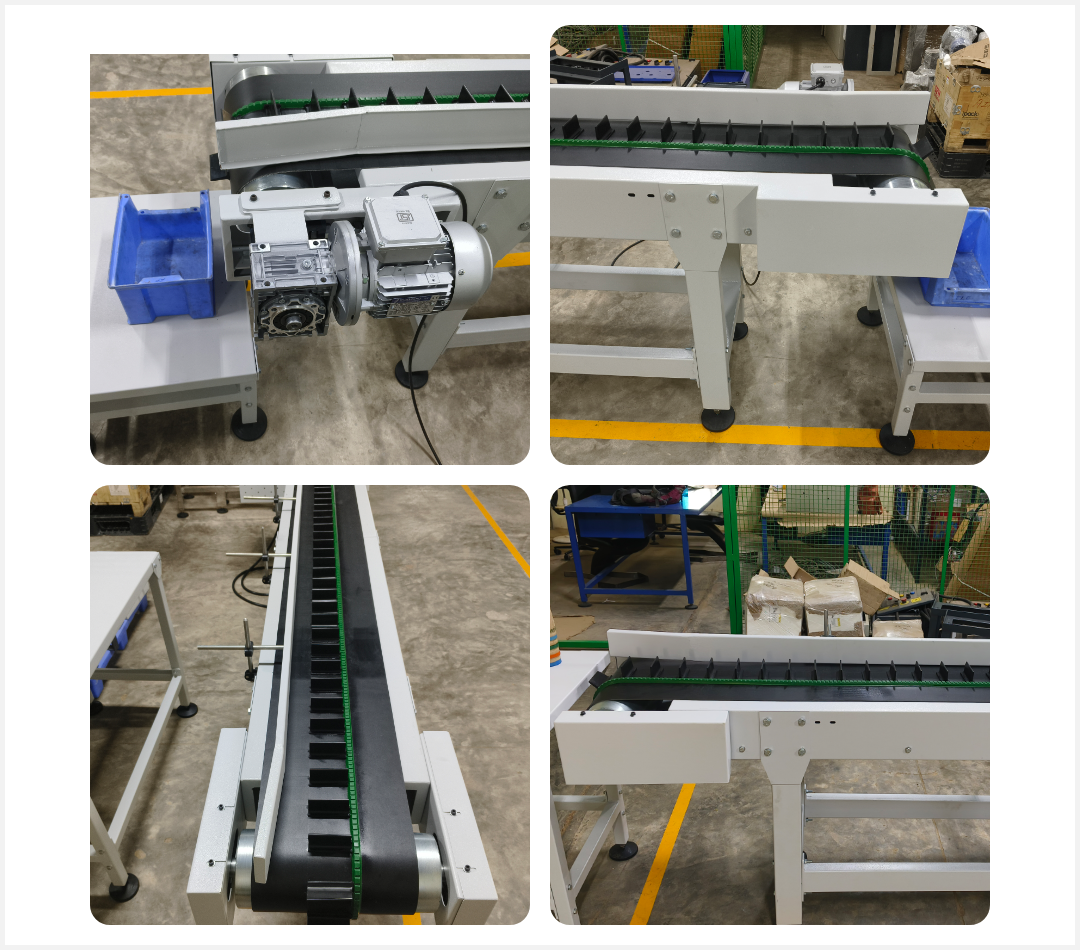 Cleat With Side Wall Conveyor - Load Capacity: 1-50 Kilograms (Kg)