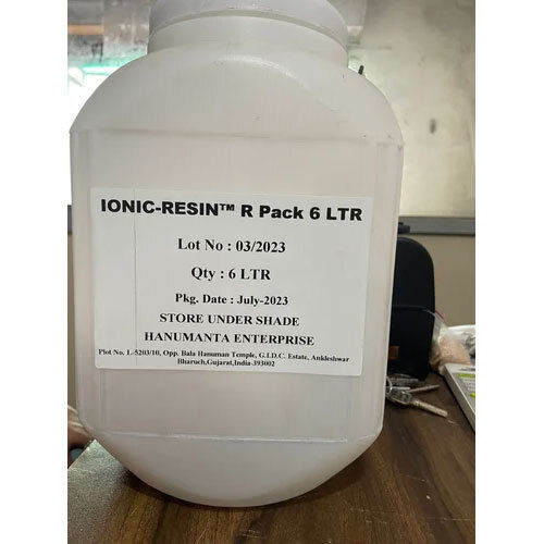 Ionic-Resin R Pack 6 Ltr - Color: White