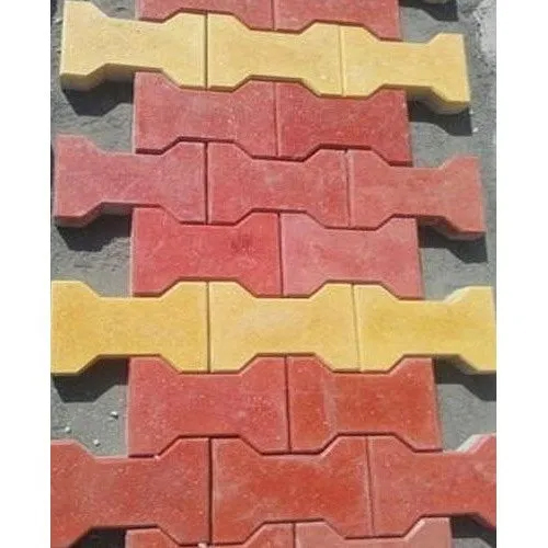 60 Mm Paver Block - Material: Cement