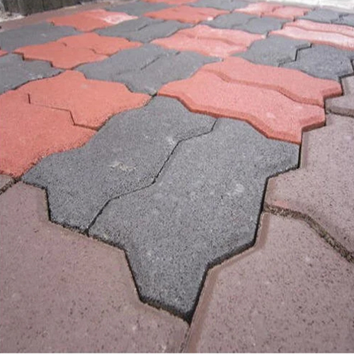 Heavy Duty Paver Block - Color: Multicolour