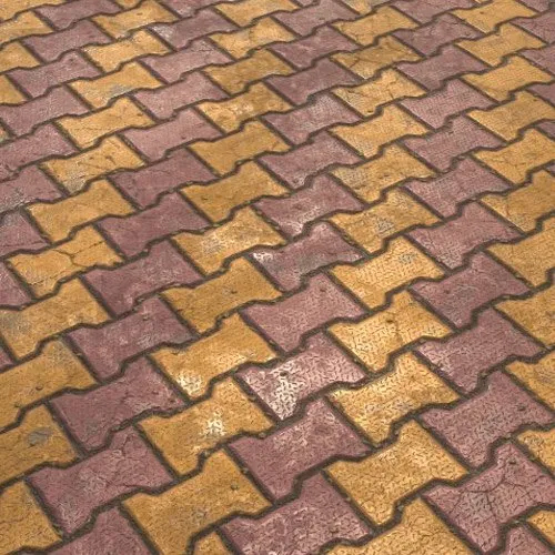 I Shape Cement Paver Block
