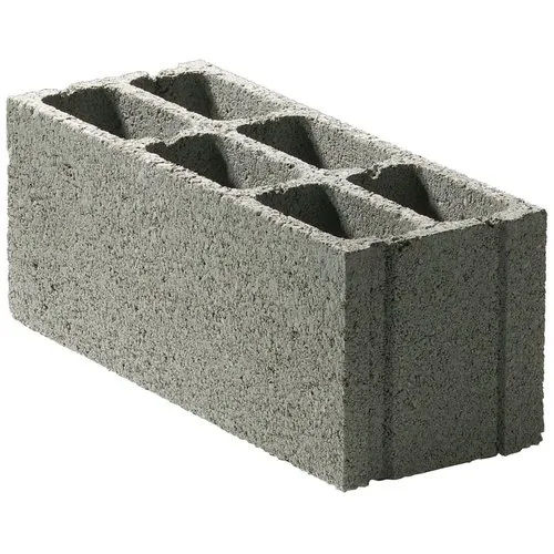 Hollow Concrete Block - Color: Gray