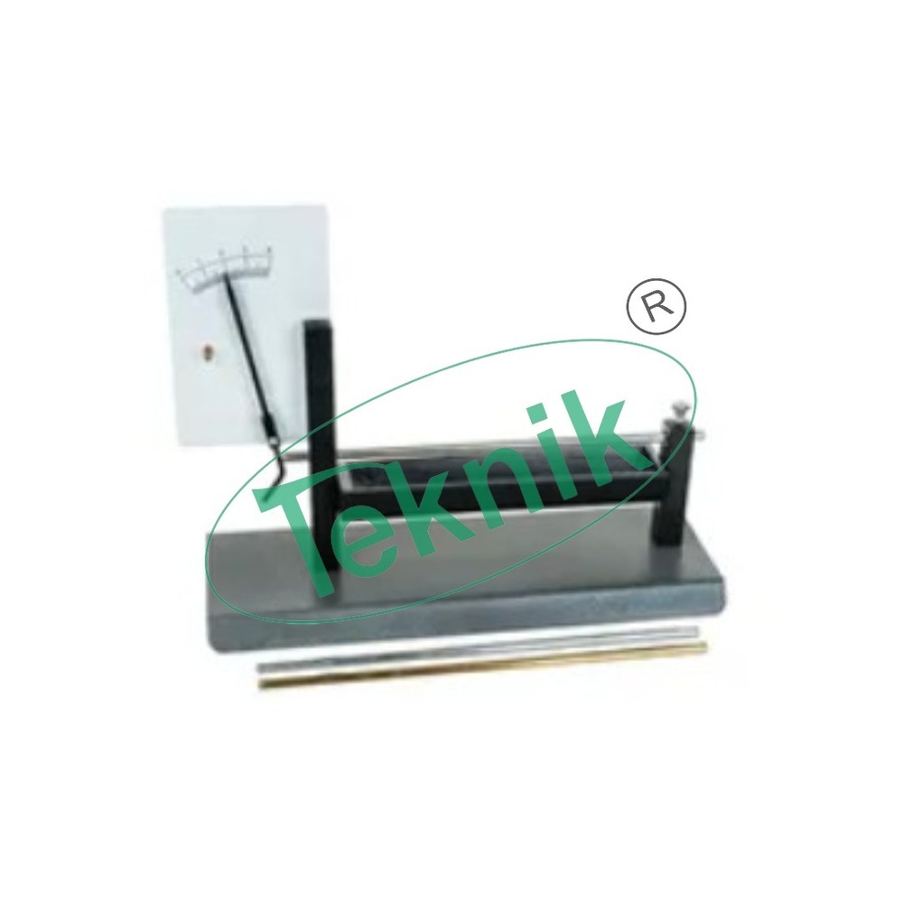 Alcoold Pyrometer Device - Alcohol-fueled Expansion Tester With Iron, Brass, And Aluminum Rods | General Lab Equipment For Metal Comparison