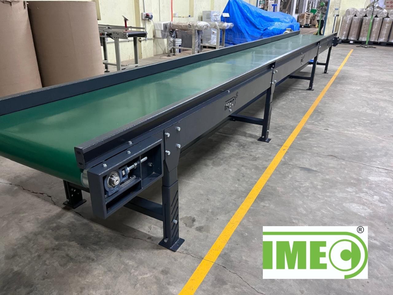 Horizontal Pvc Belt Conveyor - 100 Kg Load Capacity, 120 M/m Speed | Mild Or Stainless Steel Construction, Ideal For Industrial Use