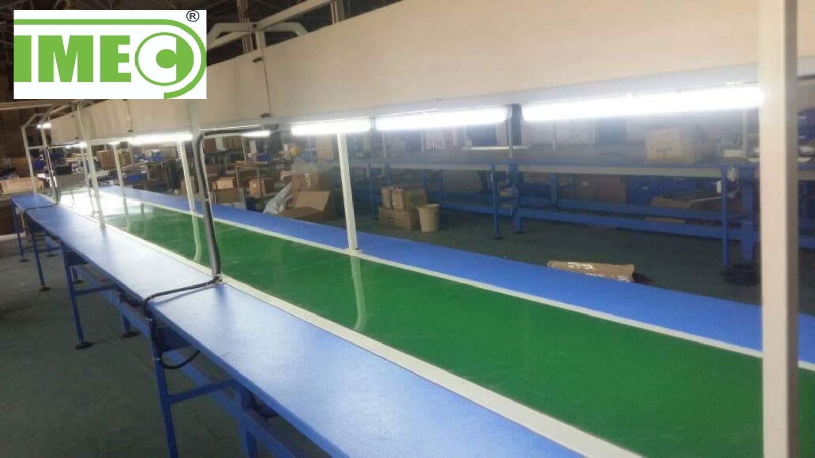 Assembly Line Belt Conveyor - Load Capacity: 30 Kilograms (Kg)