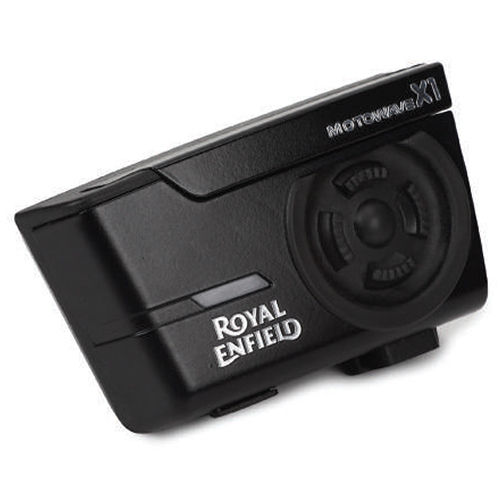 Royal Enfield Motowave X1 Helmet Intercom - Color: Black