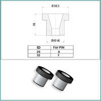 Machine table tapper bushes