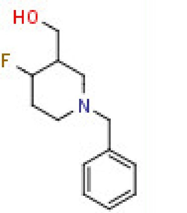 (1-Benzyl-4-fluoropiperidin-3-yl) methanol