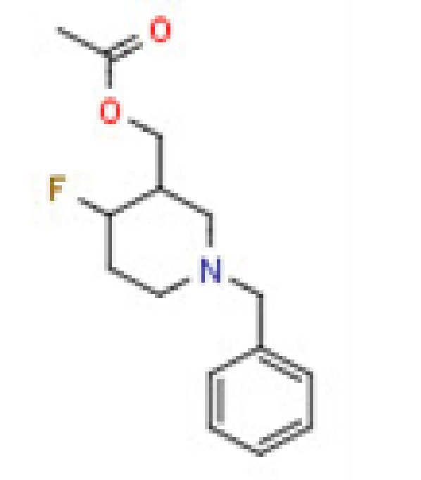 (1-Benzyl-4-fluoropiperidin-3-yl)methyl acetate