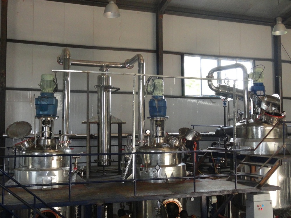 Grape Seed Extract Plant - Stainless Steel, 1 Ton/day Capacity | Plc Control System, High Efficiency, Cost-effective Solution