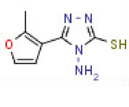 4-Amino-5-(2-methyl-3-furyl)-4h- 1,2,4-triazole-3-thiol