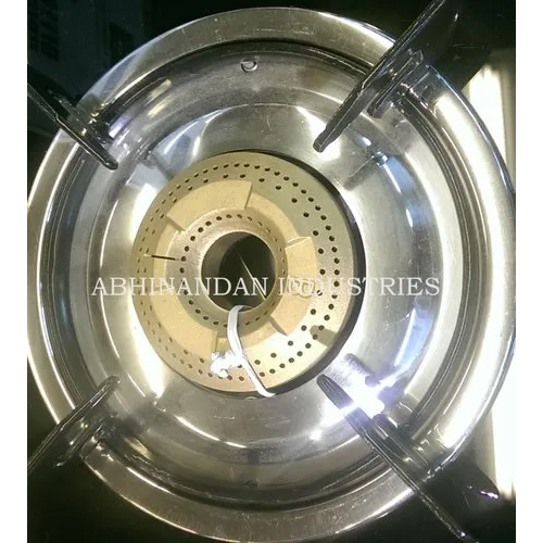 Brass LPG Burner Cap - Brass Material, Sizes 70, 80, 90 | Golden Surface Treatment, Easy Installation, High-Temperature Resistance