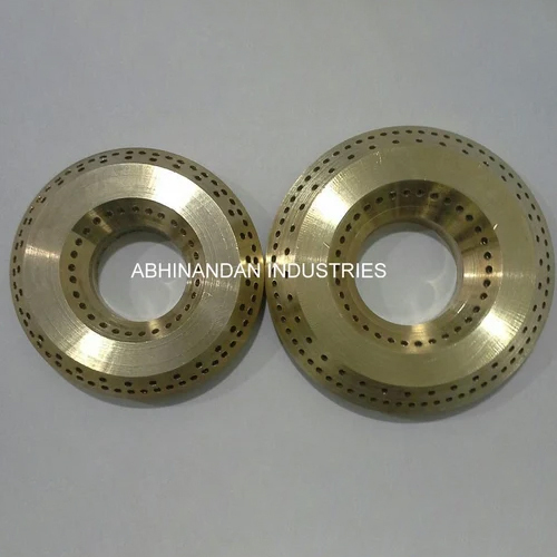 LPG Brass Burner - Brass Material, Golden Color , Corrosion-Resistant Design for Gas Stoves