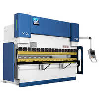 Hydraulic Press Brake - 3800x1800x2600 Mm, Blue | Automatic Cnc Powered, 8000 Kg Weight, 1 Year Warranty