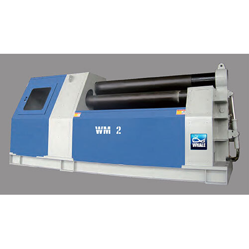 Plate Rolling Machine - 3 Rolls - Color: Blue