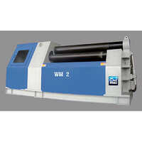 Plate Rolling Machine Cnc With- 3 Rolls - Color: Blue