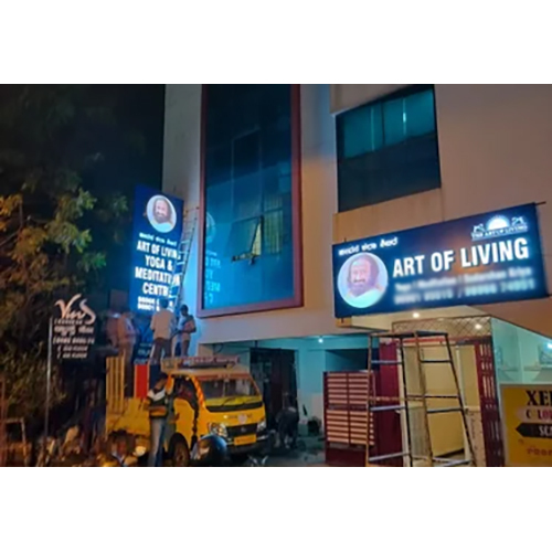 एक्रेलिक एलईडी साइनवेज बोर्ड