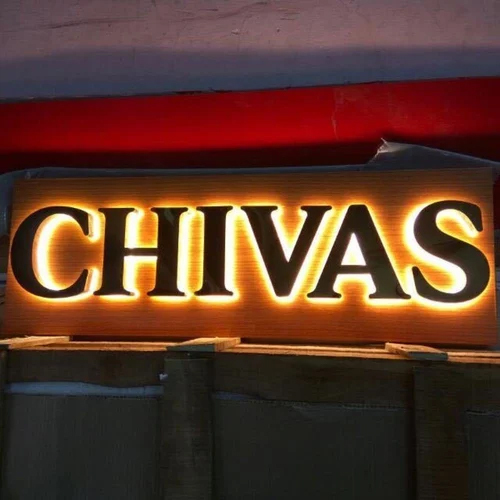 Led Vinyl Glow Sign Board