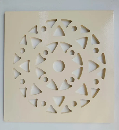 Decorative Mdf Jali - Color: White