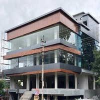 Exterior Acp Cladding - Aluminum 3 Millimeter Thickness | Dark Grey Color, Water Resistant, Ideal For Outdoor Applications