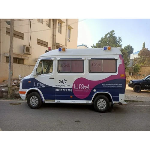 Ambulance Branding Service By VATSALA INDUSTRIES