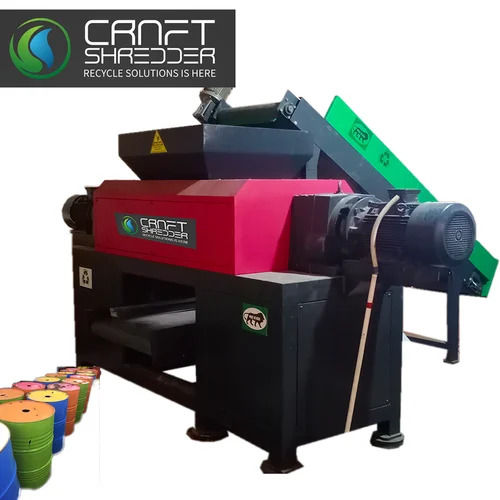 Scrap Metal Waste Shredder - Double Shaft Shredder From Craft Shredders Manufacturer Coimbatore - Automatic Grade: Automatic