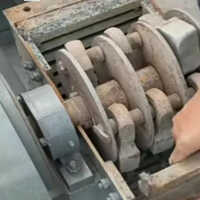 Glass Bottle Crushing Machine