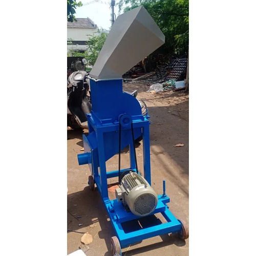 10Hp Hammer Mill For Glass Bottle Crusher Recycling Machine - Power: 10 Horsepower (Hp)