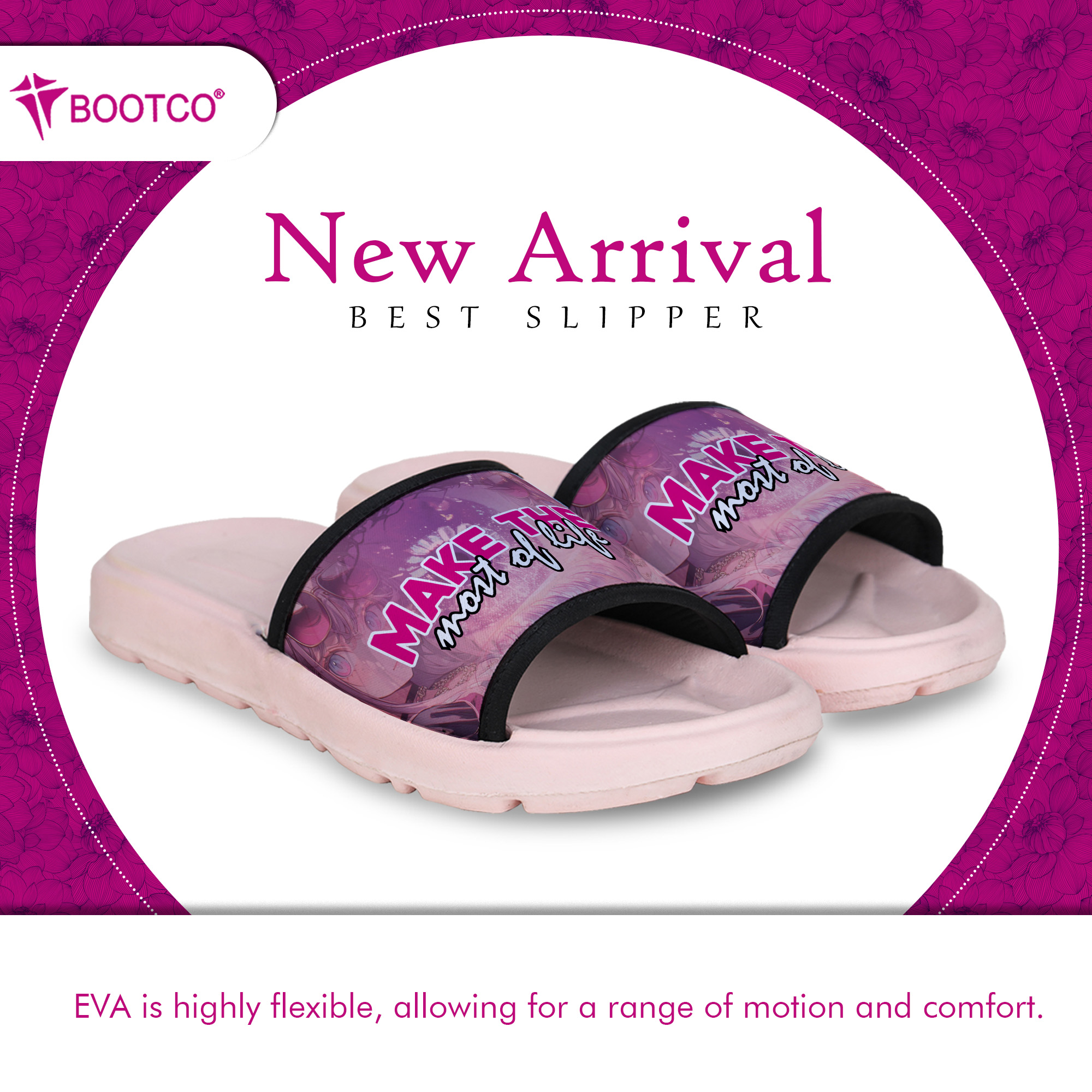 Women's EVA Flip-Flop Slippers: Soft, Stylish, and Supportive