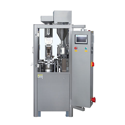 Njp-400 Fully Automatic Capsule Filling Machine - Color: Silver